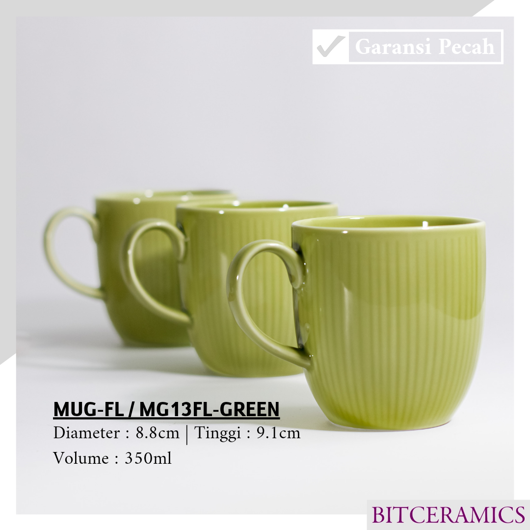 Jual Mug Keramik Ml Pcs Varian Polos By Indo Keramik Gelas