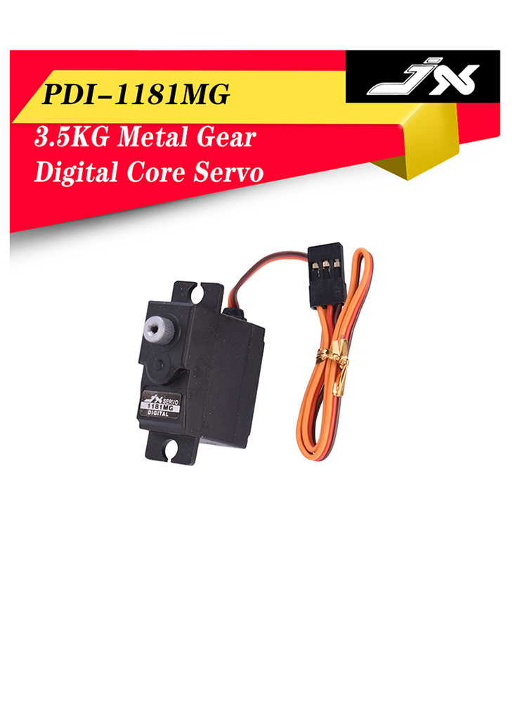 Jual JX Servo PDI1181MG 18g 3.5KG Digital Servo Metal Gear for WLtoys