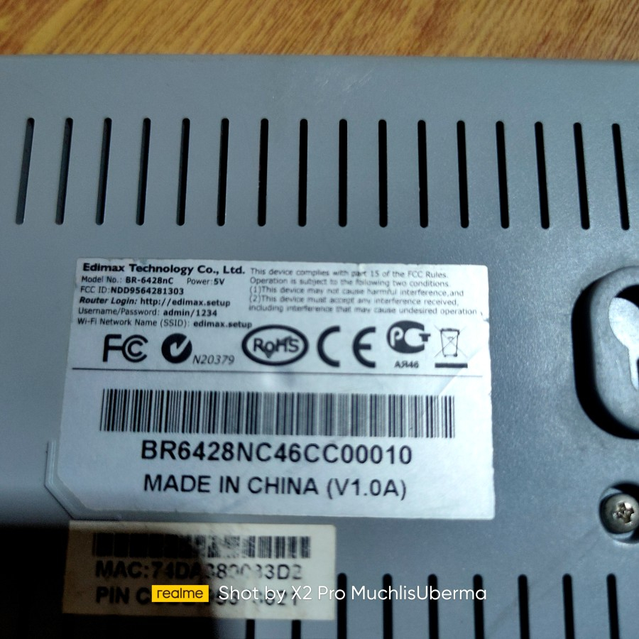 Jual Edimax BR-6428NC 9dBI Super High Gain Router Wireless WAN PPPoE AP ...