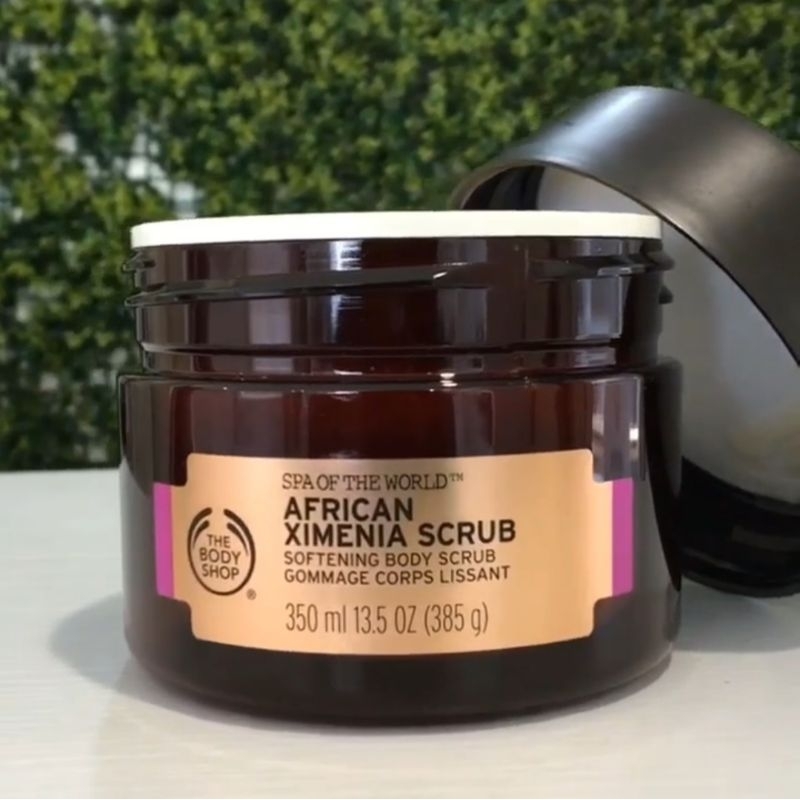 Body Shop Spa of the World AFRICAN XIMENIA SCRUB 13.5 oz/385 g, NEW