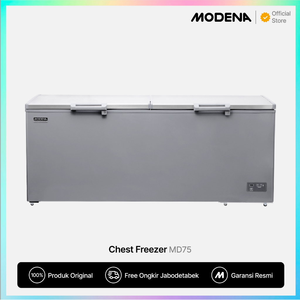 Jual MODENA Chest Freezer - MD 75 | Shopee Indonesia