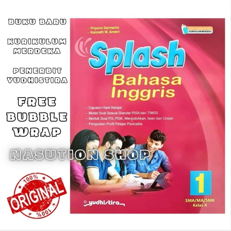 Jual Buku Splash Kelas X Sma Yudhistira Kurikulum Merdeka Matematika Ipa Ips Pancasila