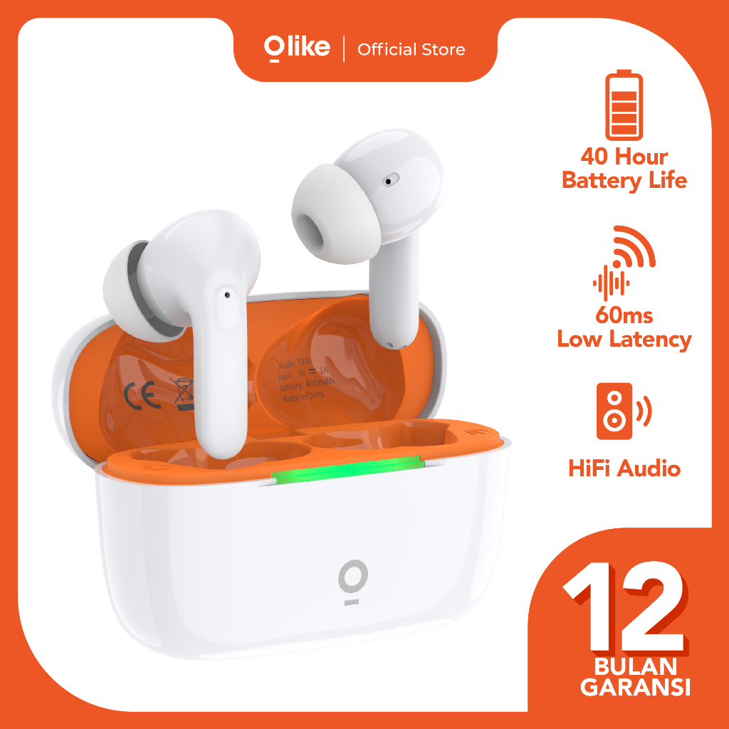 Jual Olike T301 True Wireless Bluetooth Earphone Earbuds Tws Headset Enc Shopee Indonesia 9157