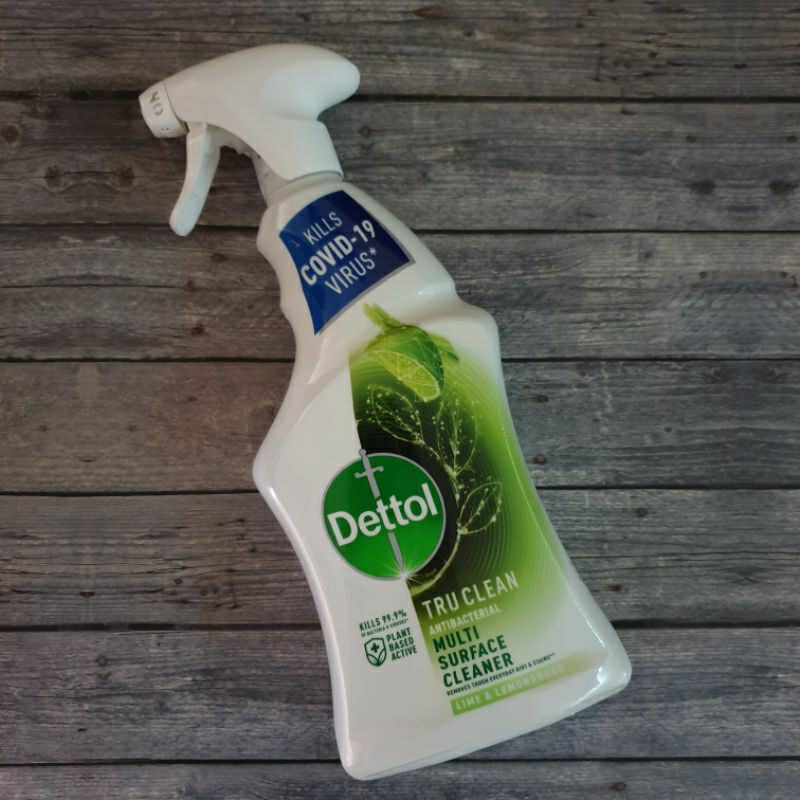Jual Dettol TRU CLEAN Antibacterial Surface Cleaner Lime Lemongrass ...