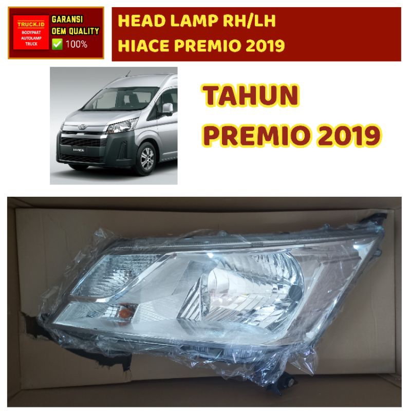 Jual Headlamp Lampu Depan Head Lamp Hiace Hi Ace Premio Ke Atas Rh Lh R L Shopee