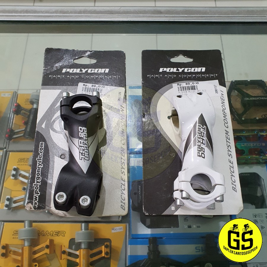 Jual Handle Stem Polygon Black White Jadul Vintage TSR-20 25.4 x 90mm ...
