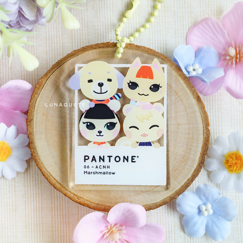 Jual [ WAJIB J&T ] Pantone Cream ACNH06 Marshmallow Animal Crossing
