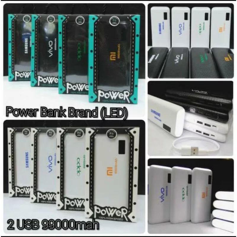 Jual Powerbank 10000mah Murah vivo/xiaomi/samsung smartphone | Shopee