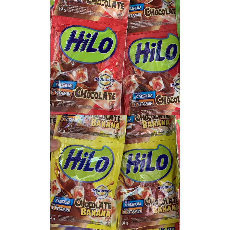 Jual HILO sachet berbagai macam rasa isi 10pcs | Shopee Indonesia