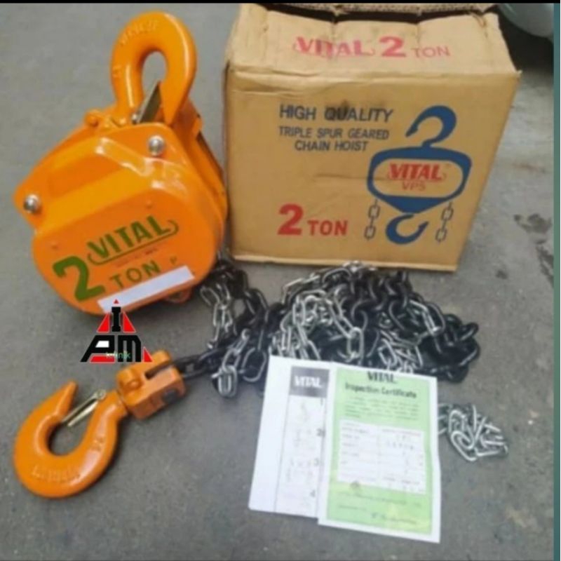 Jual VITAL CHAIN BLOCK 2 ton x 5 meter Shopee Indonesia