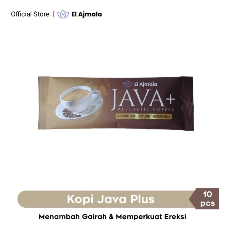 Jual El Ajmala - Kopi Java Plus Kopi JAVA+ 10 Saset | Shopee Indonesia