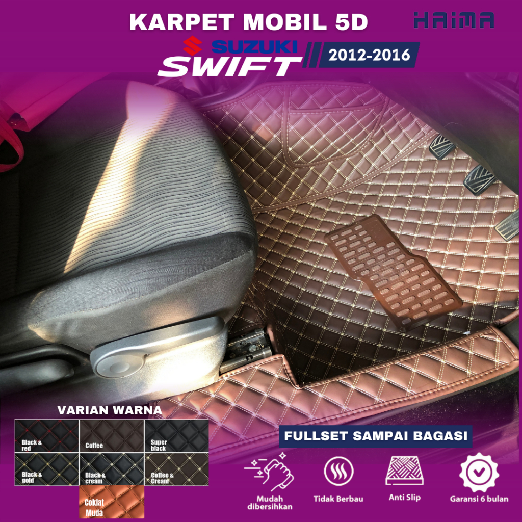 Jual Karpet Mobil Haima Suzuki Swift Tahun Fullset Bagasi