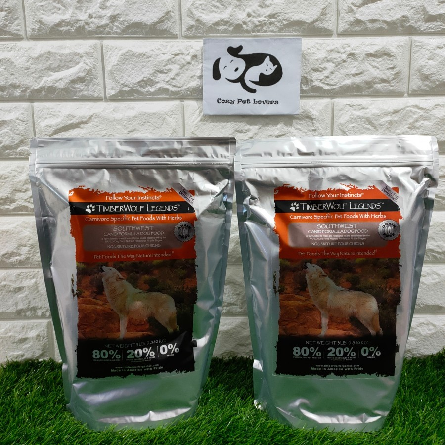Jual Repack Dog Food Timberwolf All Varian 425gram Eceran (bukan ...