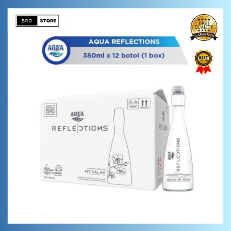 Jual Aqua Reflections Still Mineral Water Ml X Botol Shopee