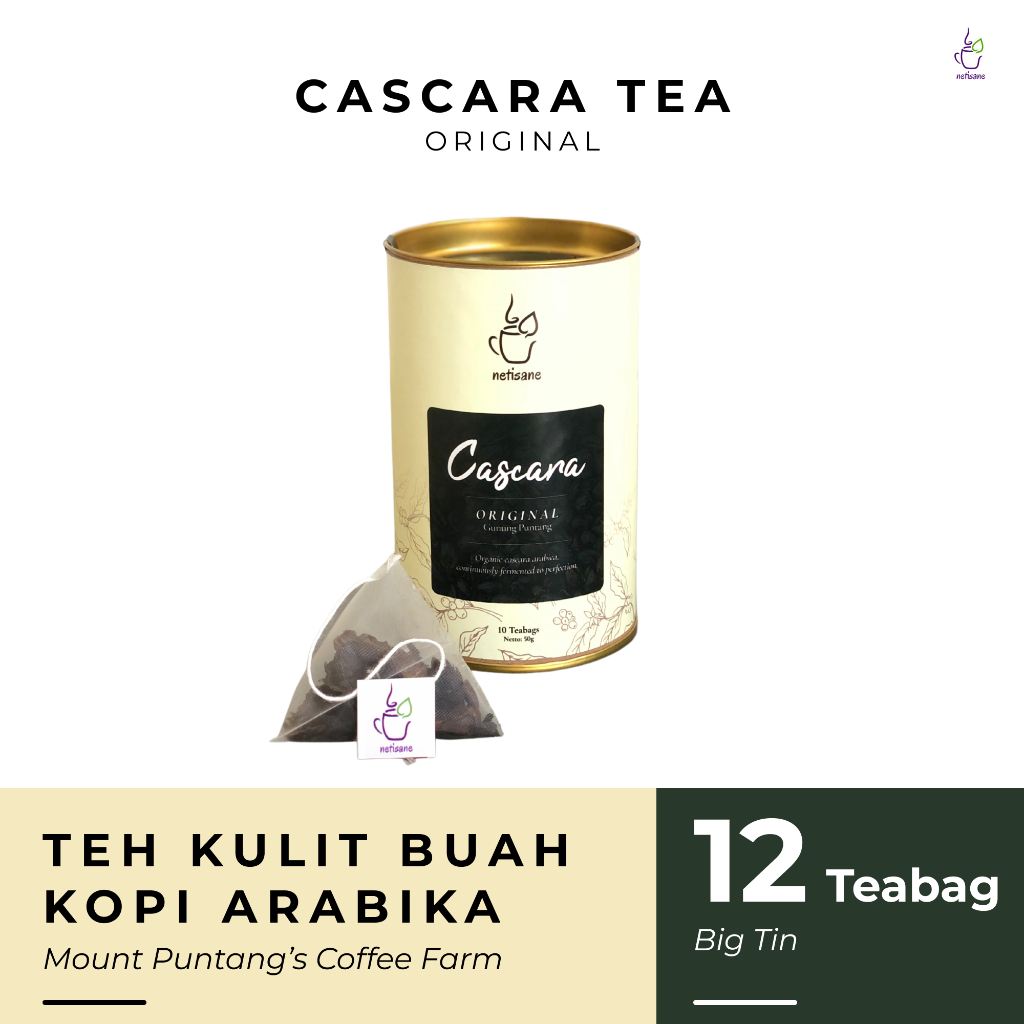 Jual Netisane Puntang Cascara Tea | Teh Kulit Kopi Arabika Organik ...