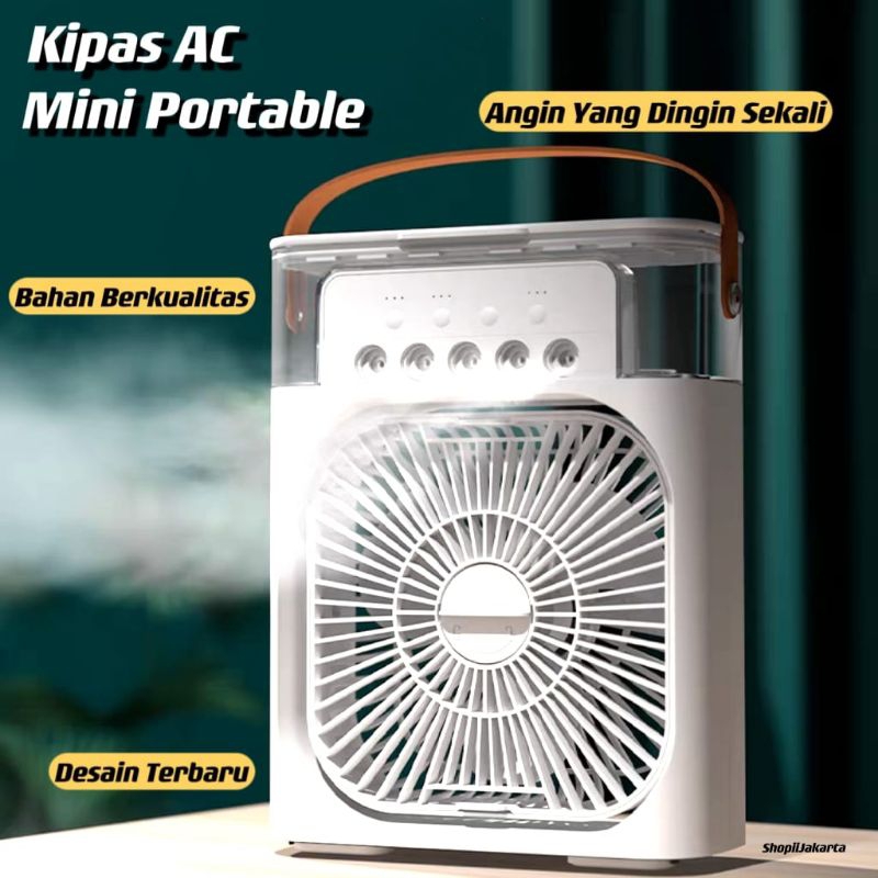 Jual AC Mini Portable Kipas AC Portable Air Cooler Portable Fan USB Pendingin Ruangan