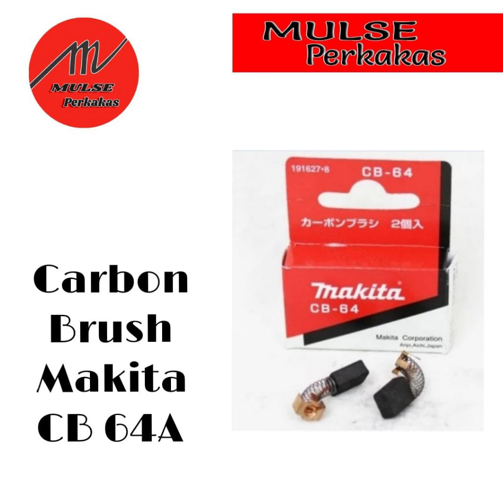 Jual Carbon Brush CB 64 A Makita (Original) | Shopee Indonesia