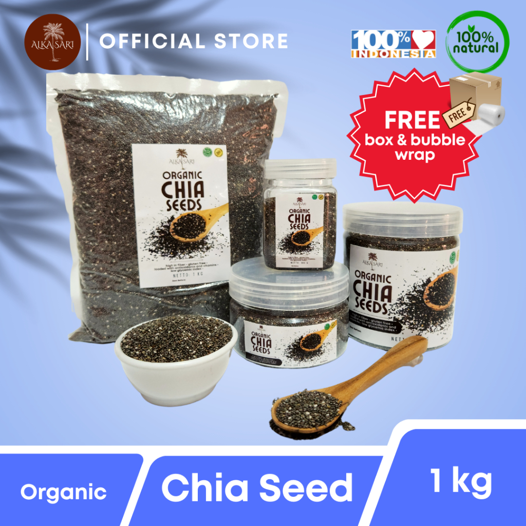 Jual Organic Chia Seed / Biji Chia seed untuk diet 1 kg Shopee Indonesia