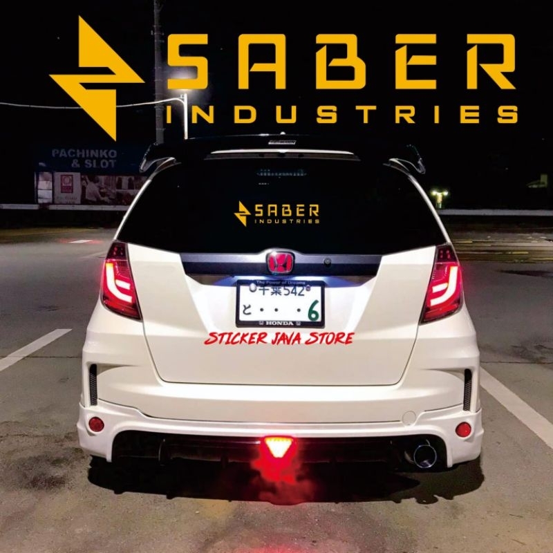 Jual STIKER SABER INDUSTRIES STIKER CUTTING | Shopee Indonesia