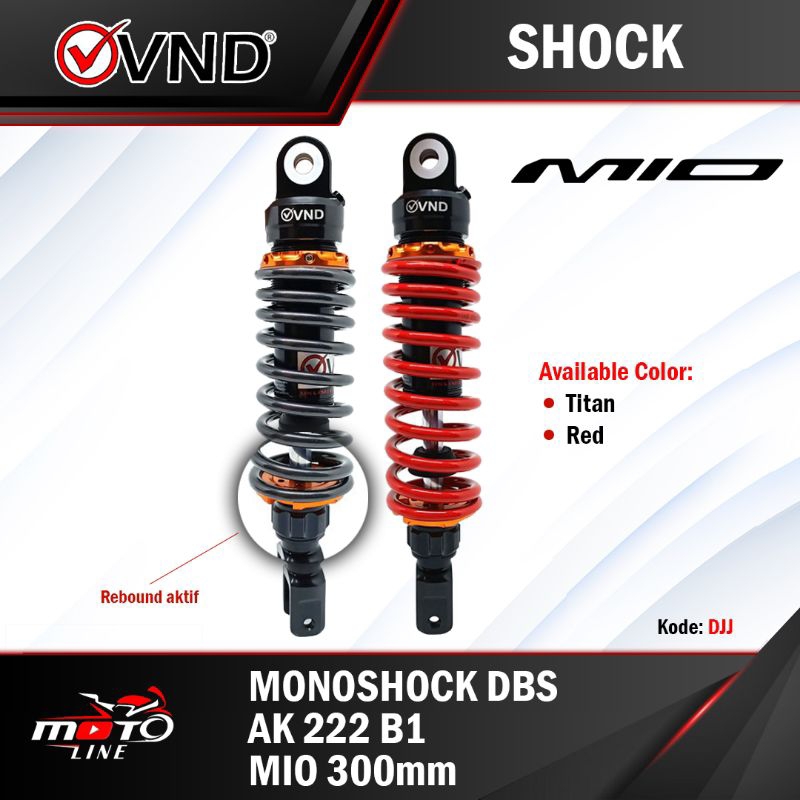 Jual Shockbreaker Vnd Ak B Mio Beat Scoopy Mm Shopee Indonesia