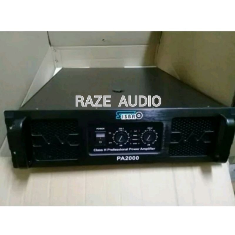 Jual Power Subwoofer Lapangan SISBRO PA2000 Original Shopee Indonesia