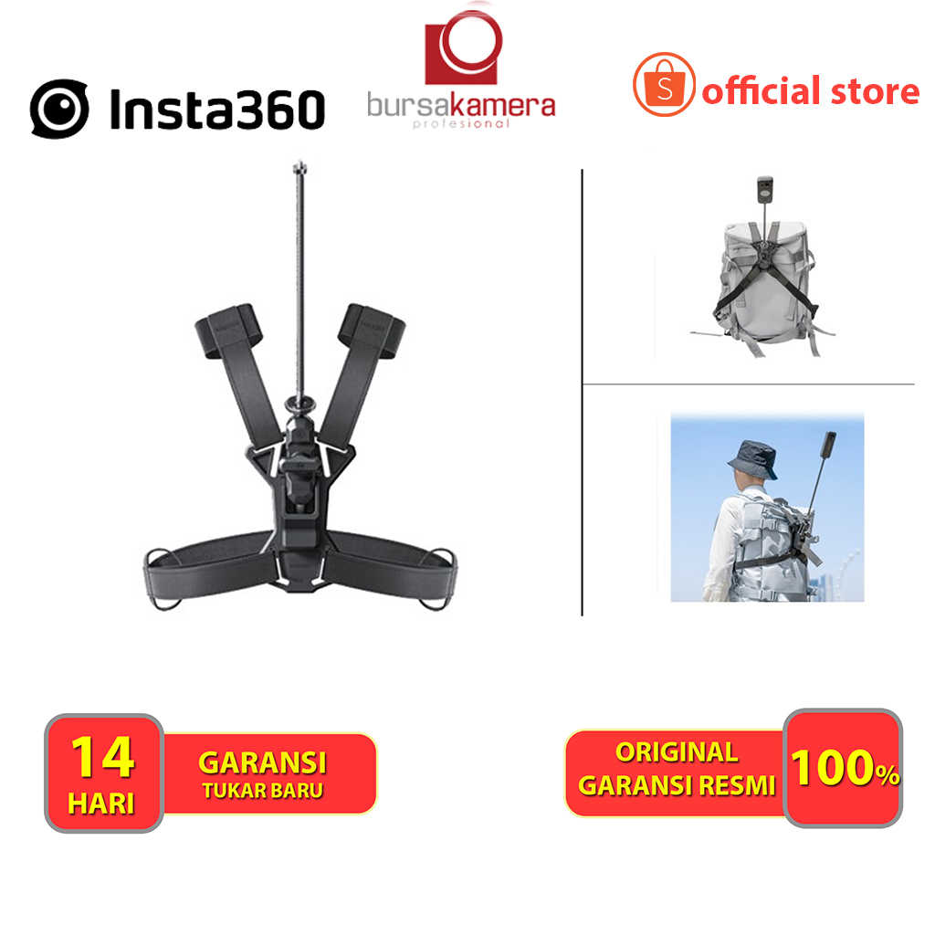 Jual Insta360 Third Person Backpack Mount Bundle ORIGINAL RESMI ...