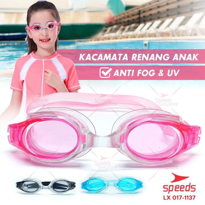 Jual Kacamata Renang Remaja Dewasa Swimming Goggles Original Speeds Lx 268 Anti Fog Uv Shopee