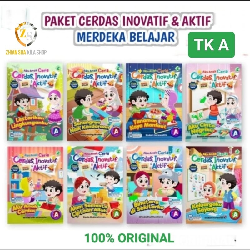 Jual Buku TK/PAUD - Kurikulum Merdeka Belajar - Paket Cerdas Inovatif ...