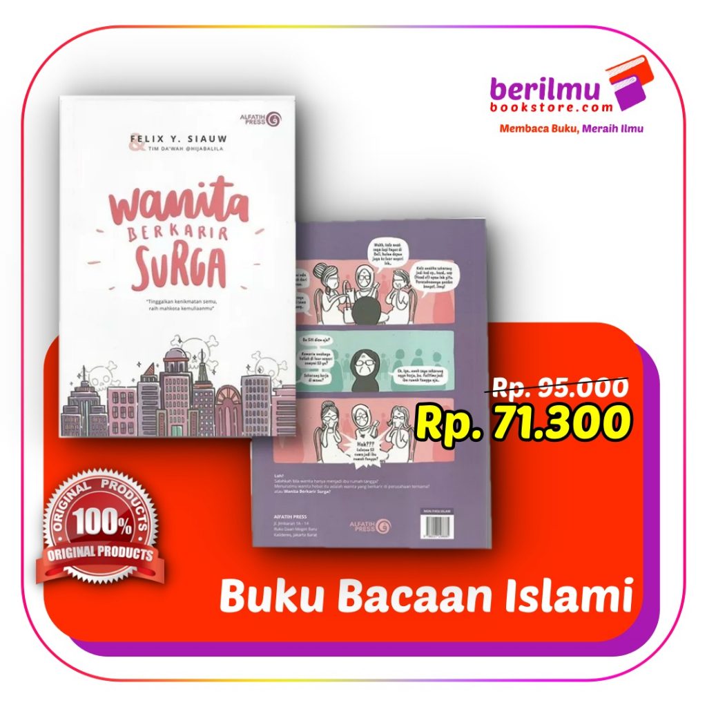 Jual Buku Wanita Berkarir Surga Fiqih Perempuan Soft Cover