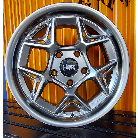 Jual velg mobil ring 15 HSR WASILE R15 baut 5 pas dimobil ertiga luxio ...