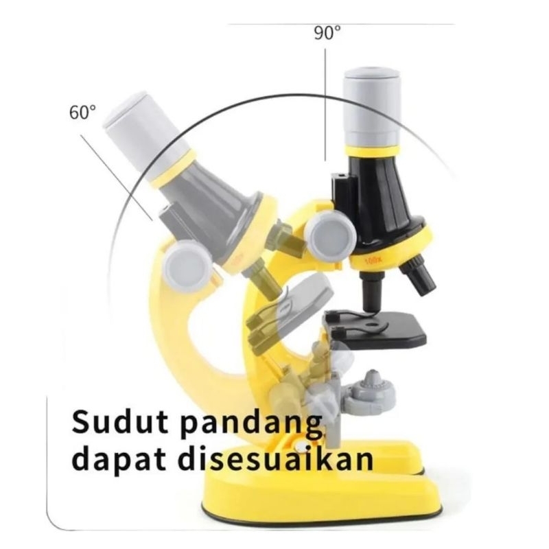 Jual mainan Mikroskop/ 1200X /Mikroskop Kit Lab Homeschool Science ...