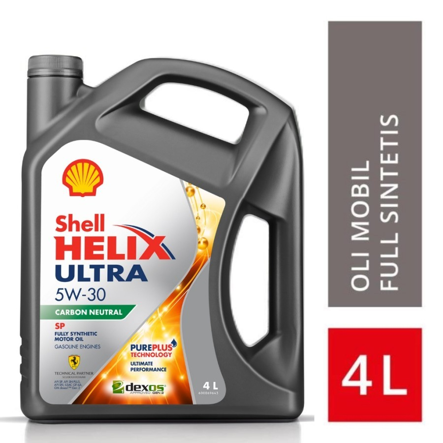Jual SHELL ULTRA 5W-30 FULL SYNTHETIC API SN ISI 4 L | Shopee Indonesia