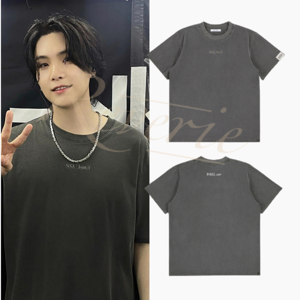 防弾少年団(BTS) - SUGA ユンギ ファイナル 限定 Tシャツ D-DAY  Sサイズ ユンギ着用 SUGA Agust D TOUR D-DAY PhotoTシャツ US限定ver L