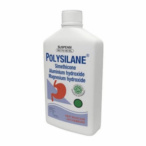 Jual POLYSILANE SYRUP 180ML / OBAT LAMBUNG, MAAG | Shopee Indonesia