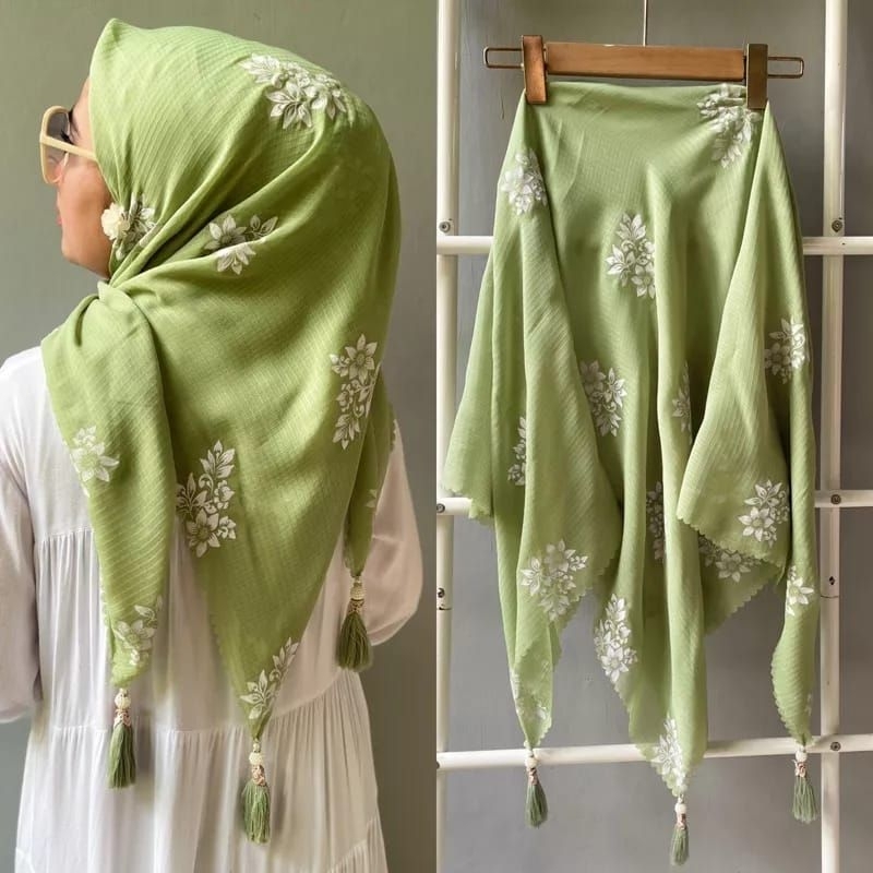 Jual Segi Empat Rubycorn Potton Star Premium Hijab Segiempat Rubicon ...
