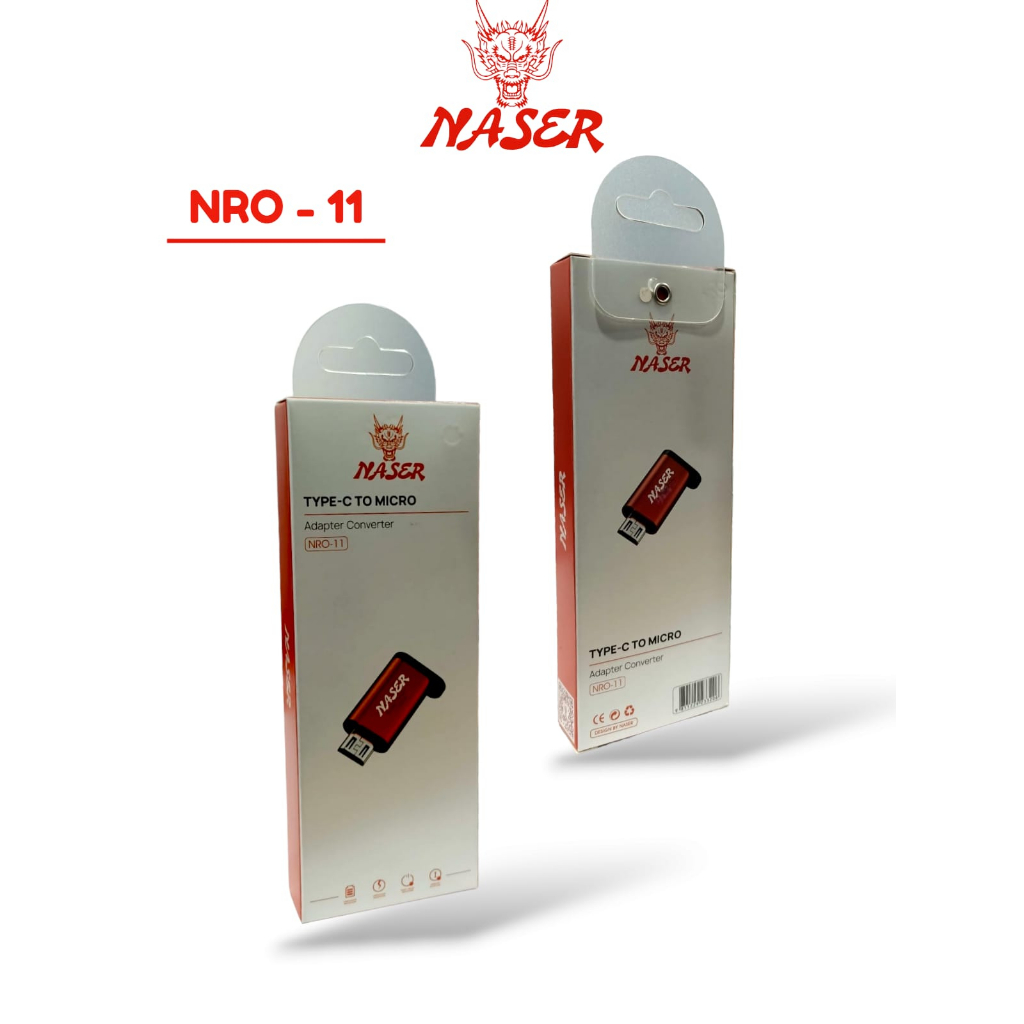 Jual NASER OTG TYPE C TO MICRO USB NRO-11/ Connector Adapter Converter ...