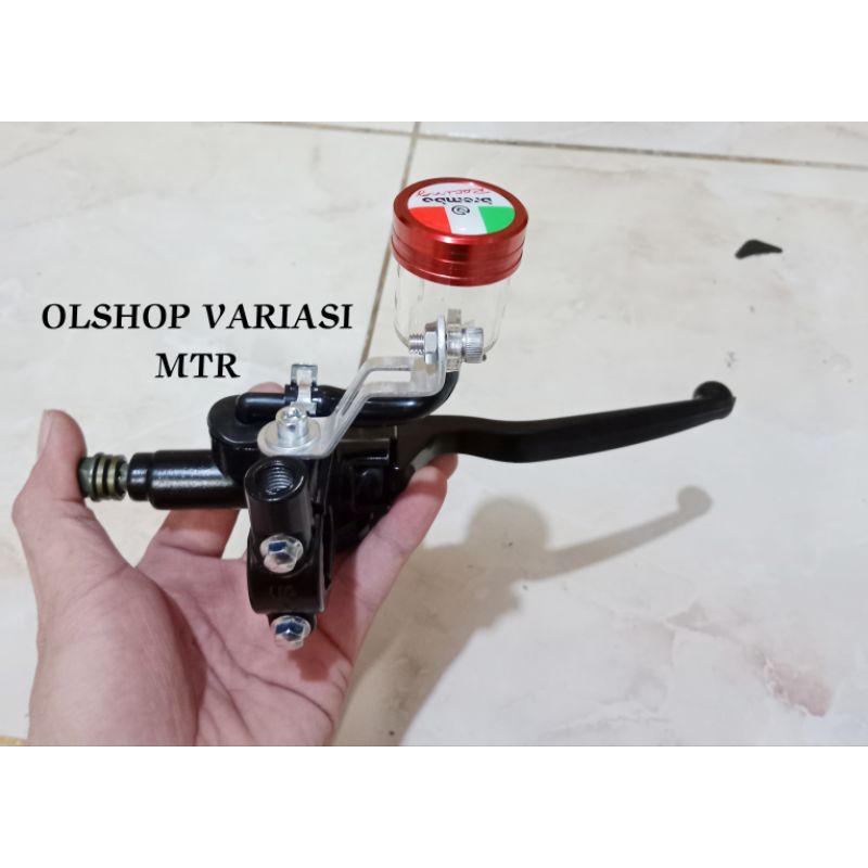 Jual Handle Master Rem Kanan Model No Name Polos Plus Bteket Tabung Transparan Universal Semua