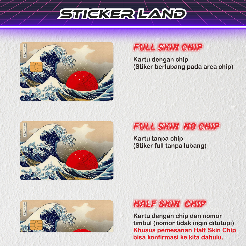 Jual Stiker ATM - Stiker Kartu ATM Vinyl Emoney Flazz Katalog D Sticker ...
