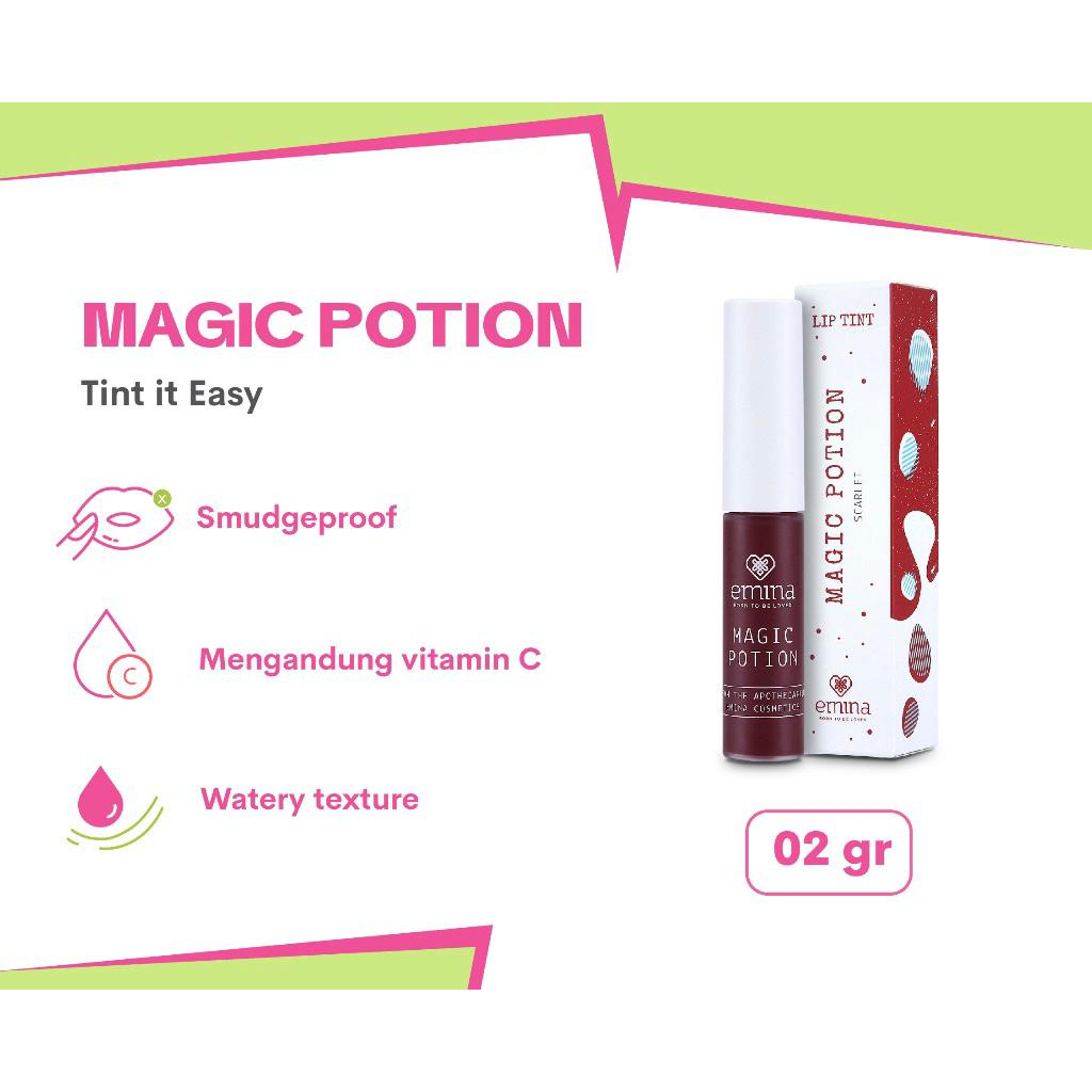 Jual EMINA Lip Tint Magic Potion Shopee Indonesia