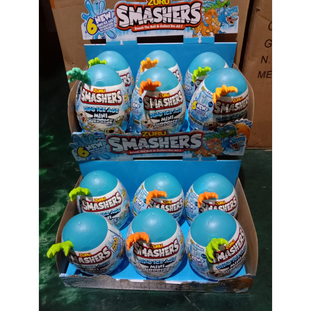 Jual Zuru Smashers Dino Ice Age Mini Surprise 100 Original Murah