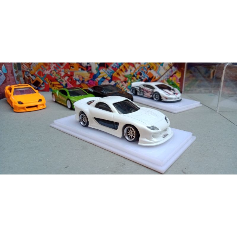 Jual hot wheels Mazda RX7 custom veilside | Shopee Indonesia