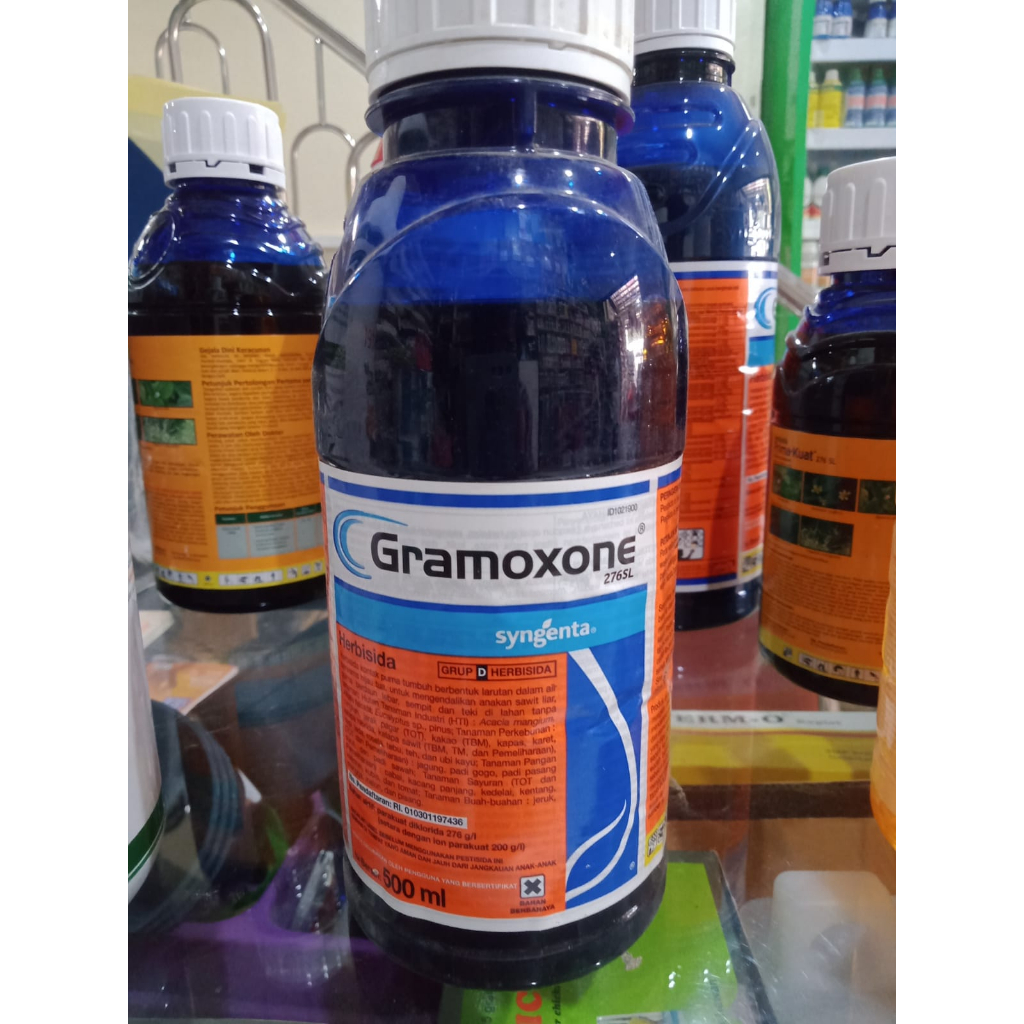 Jual Herbisida Kontak Gramoxone 276 Sl 500 Ml Shopee Indonesia