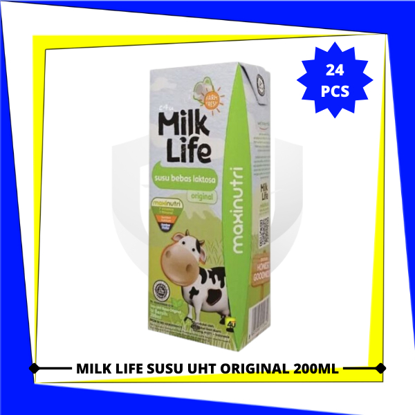 Jual Milk Life Susu Uht Originalbebas Laktosa 200ml X 24 Pcs 1 Karton Shopee Indonesia 4871