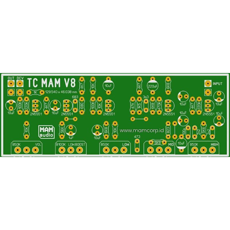 Jual Pcb Tone Control V8 MAM Audio | Shopee Indonesia