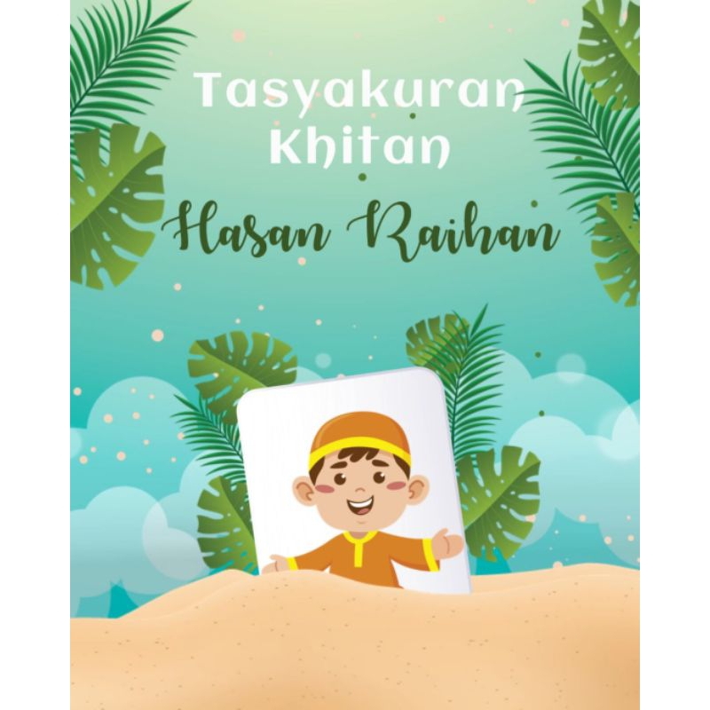 Jual Undangan Video Khitan || Undangan Digital Khitan || Undangan