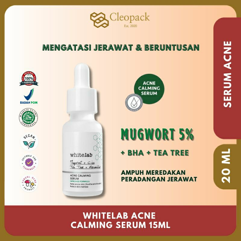 Jual WHITELAB Acne Calming Serum 15ml Shopee Indonesia