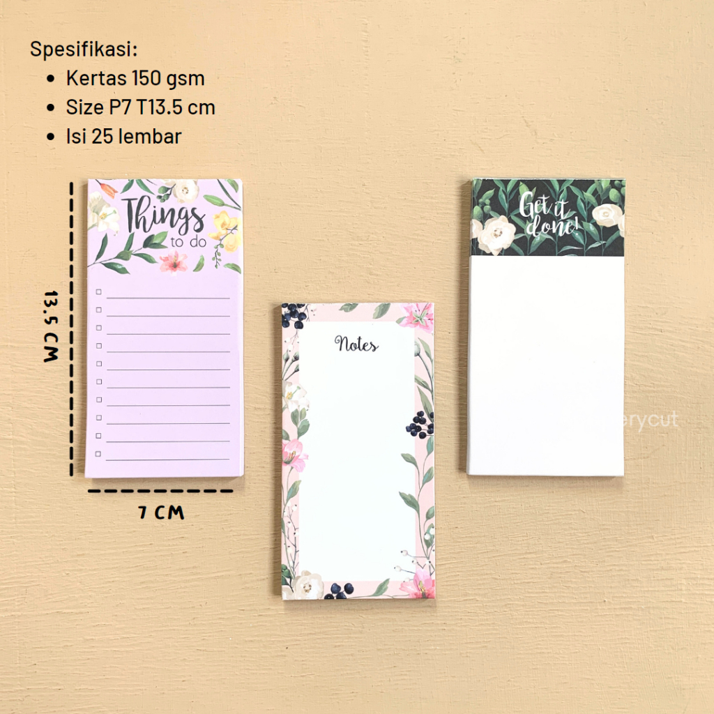 Jual Memo Paper Note Pad Notes Kertas Catatan | Shopee Indonesia