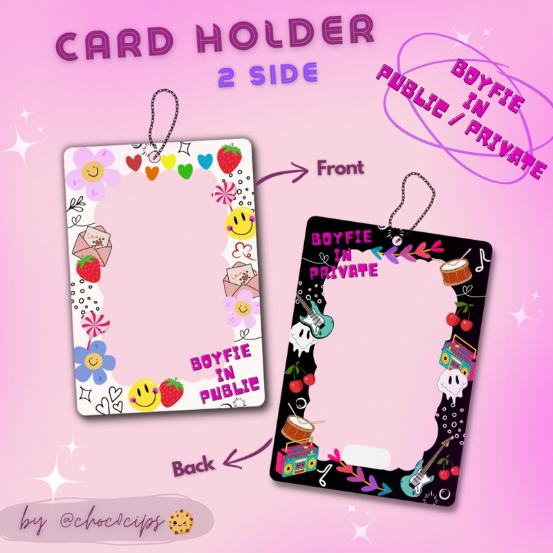 Jual ACRYLIC PHOTOCARD HOLDER 2 SIDE (CAHOL) | Shopee Indonesia