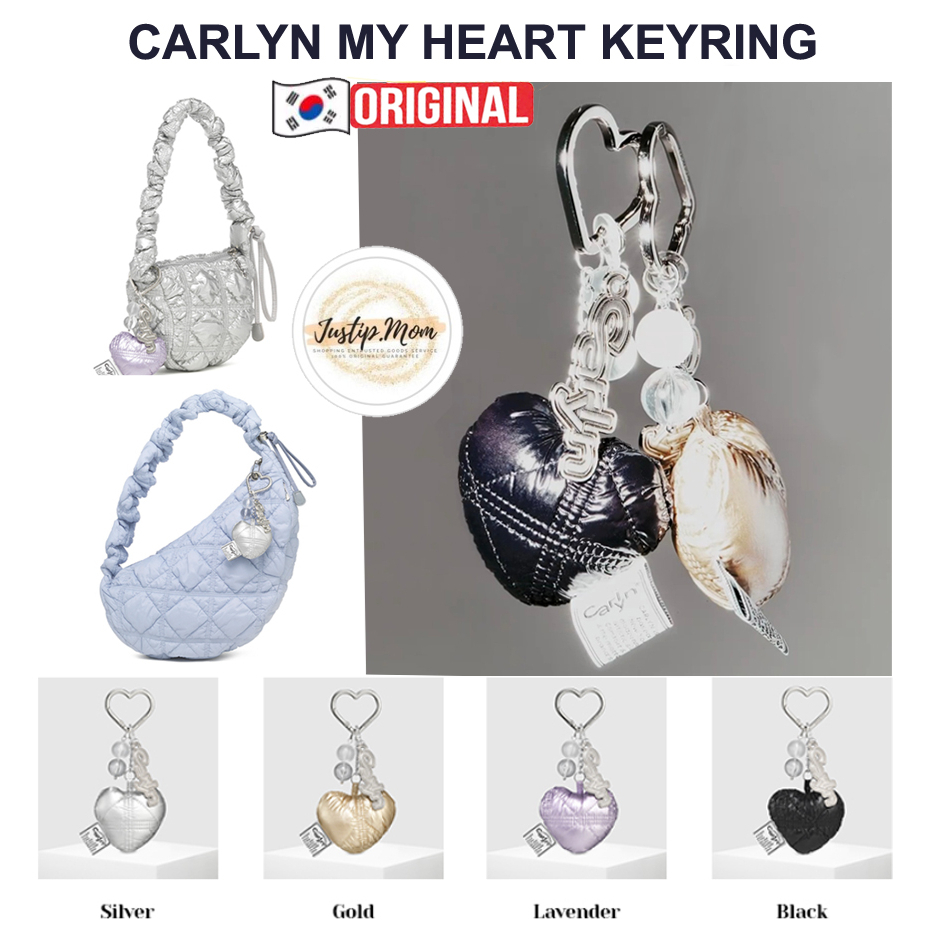 Shop CARLYN Cotton Heart Bag Charm (6colors) J73105010 Keychain by  *yunhee'sshop*