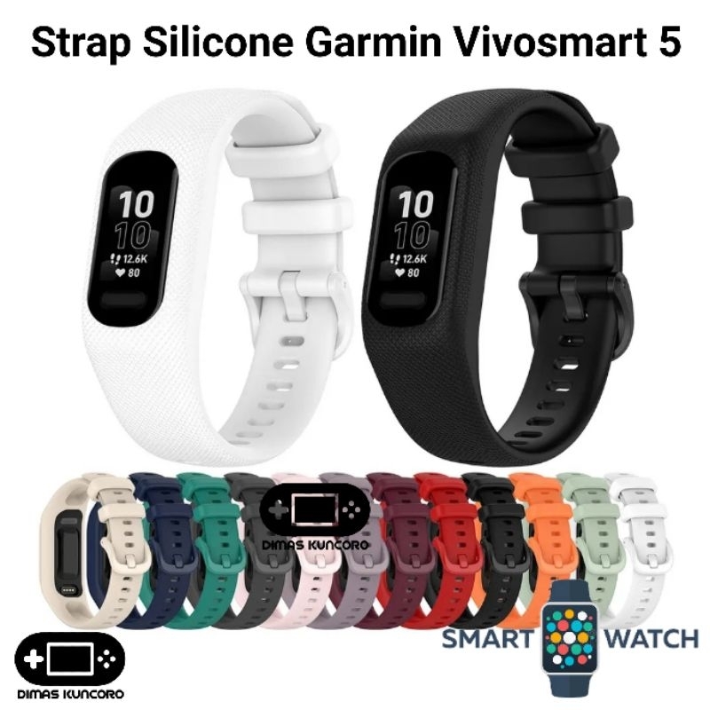 Bracelet De Remplacement Silicone Pour Garmin Vivosmart 5 – Grand/petit, Multicolore, Confortable